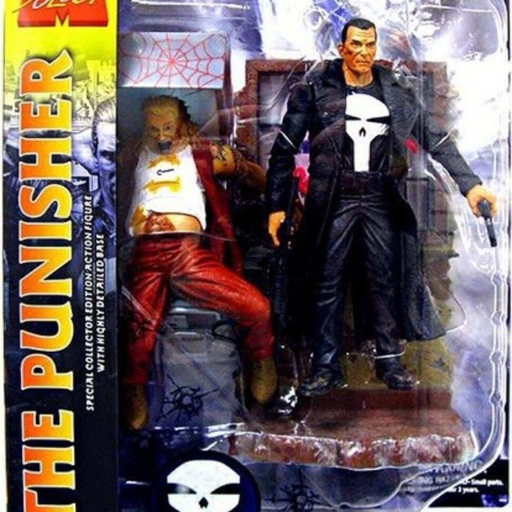 NEW!  Marvel Select Punisher Action Figure